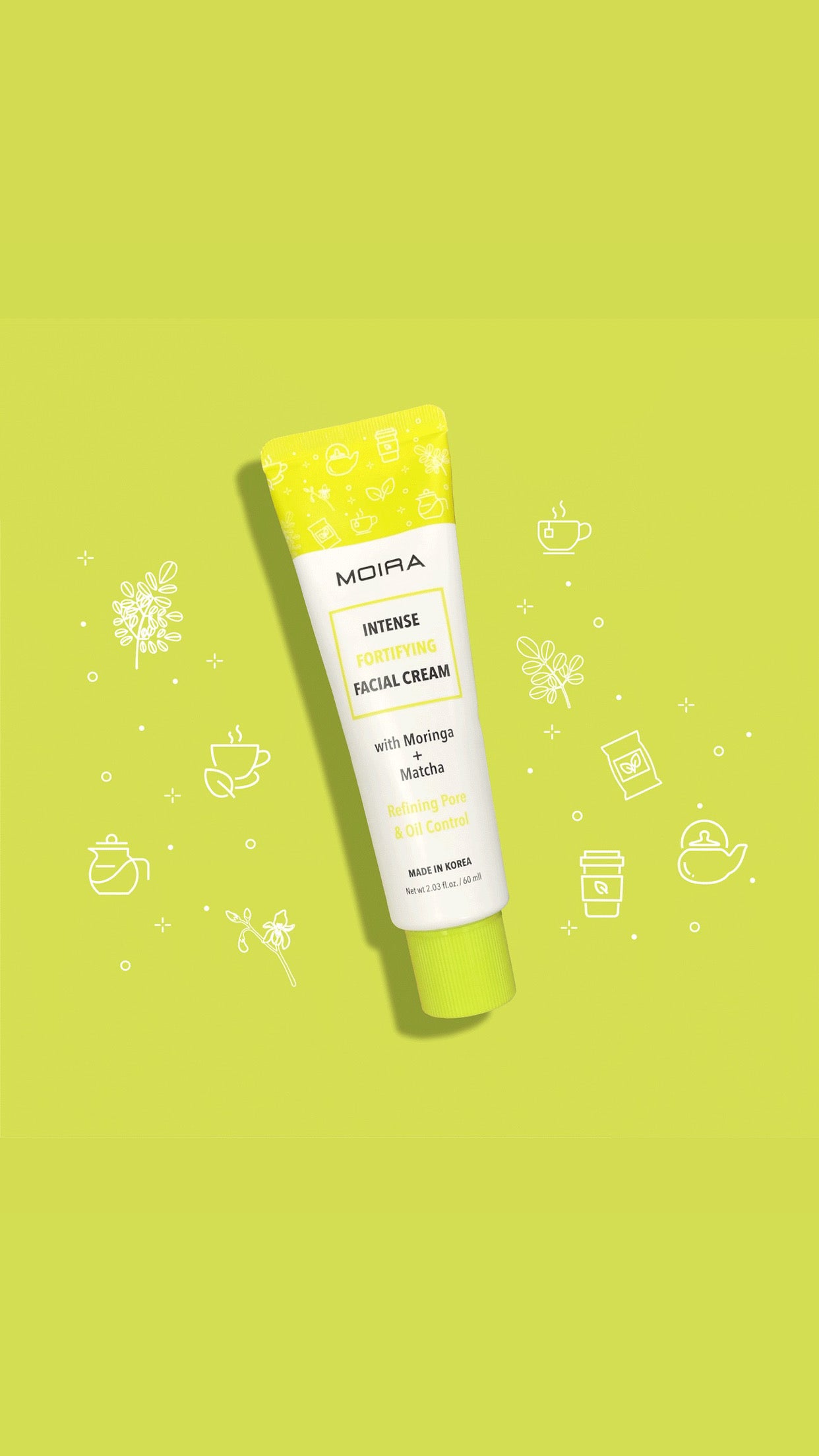 Crema Facial “Moringa y Matcha”