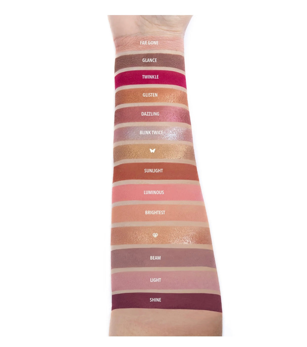 Paleta de Sombras Moira Glow and Gleam