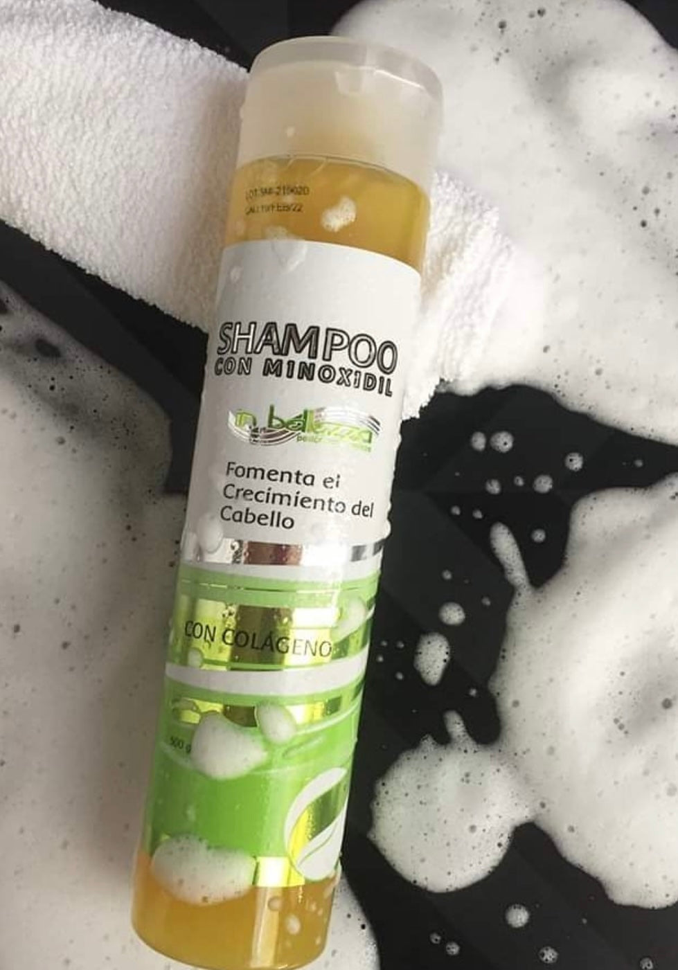Shampoo  con Minoxidil y Colágeno - In Belleza