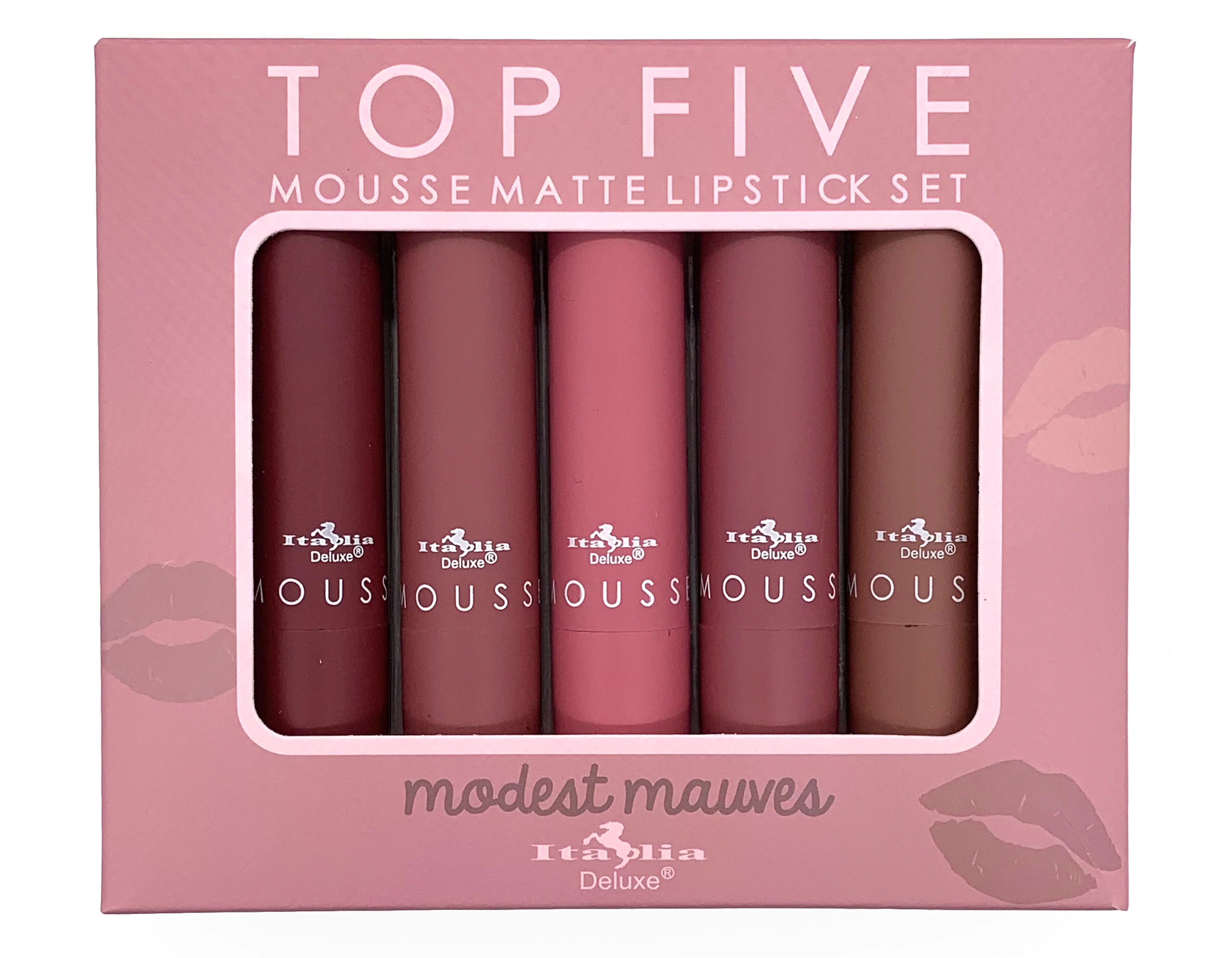 Kit Labial  Barra Matte “Modest Mauves”