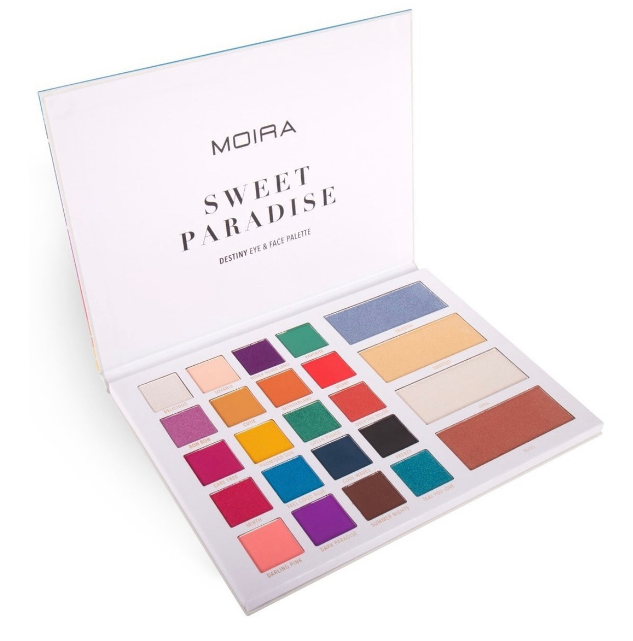 Paleta de Sombras Moira Sweet Paradise
