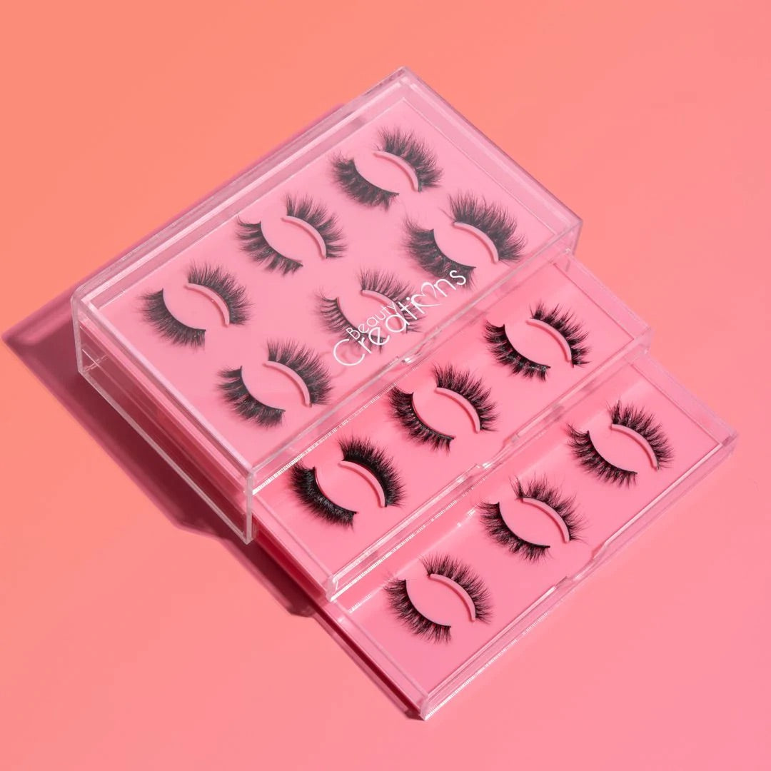 Organizador De Pestañas (Rosa Claro)