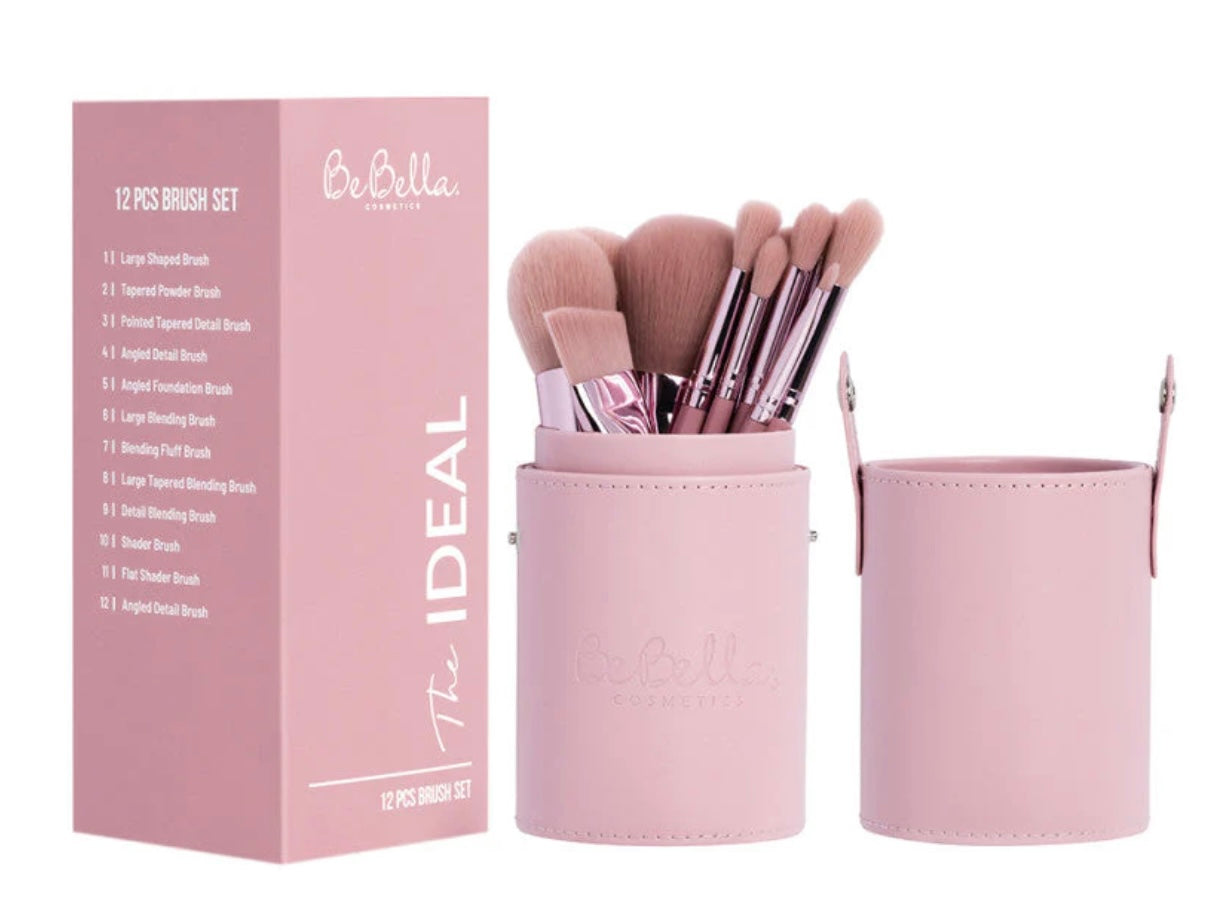 Brochas en Cilindro the Ideal 12 piezas Bebella