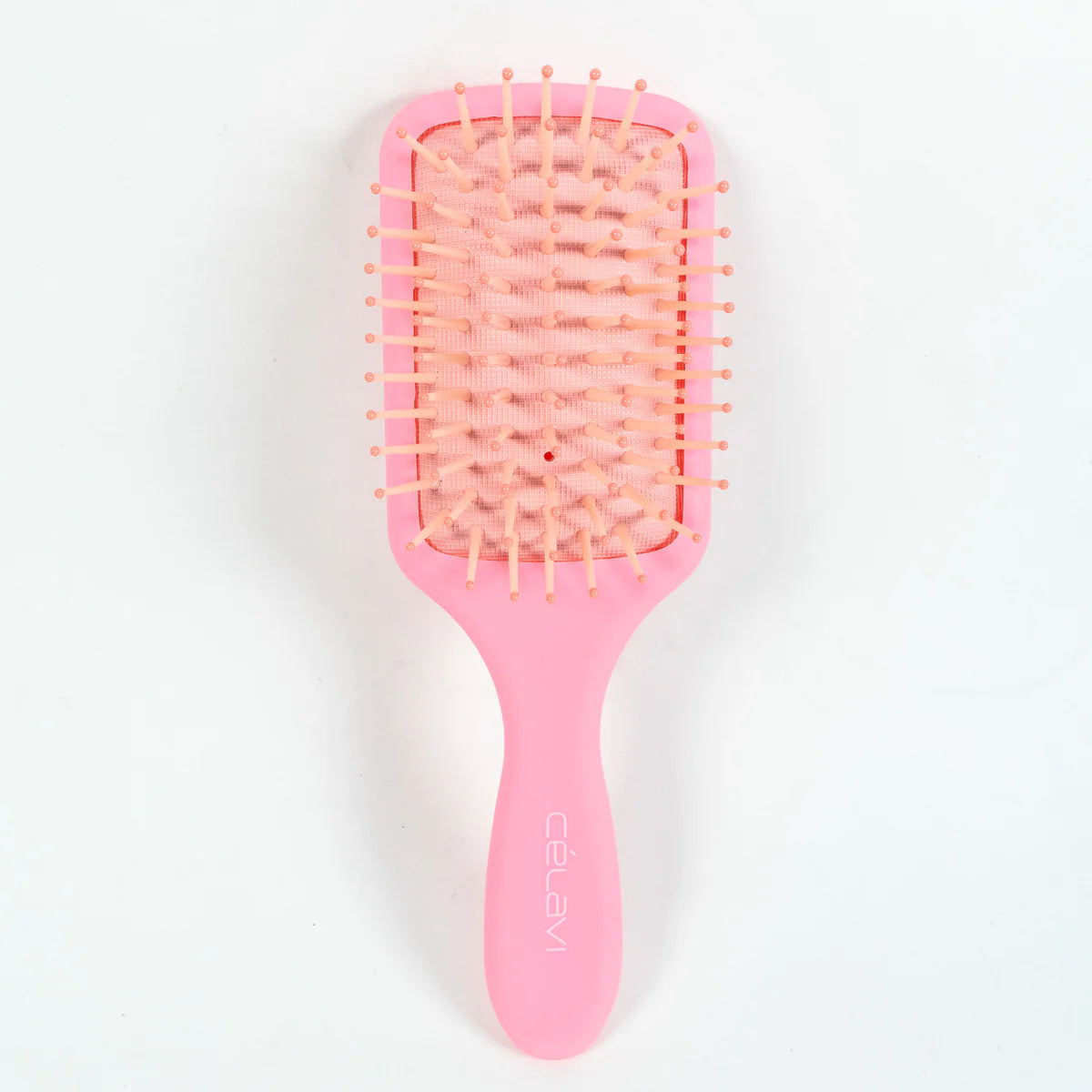 Cepillo De Cabello “Rosa Pastel “