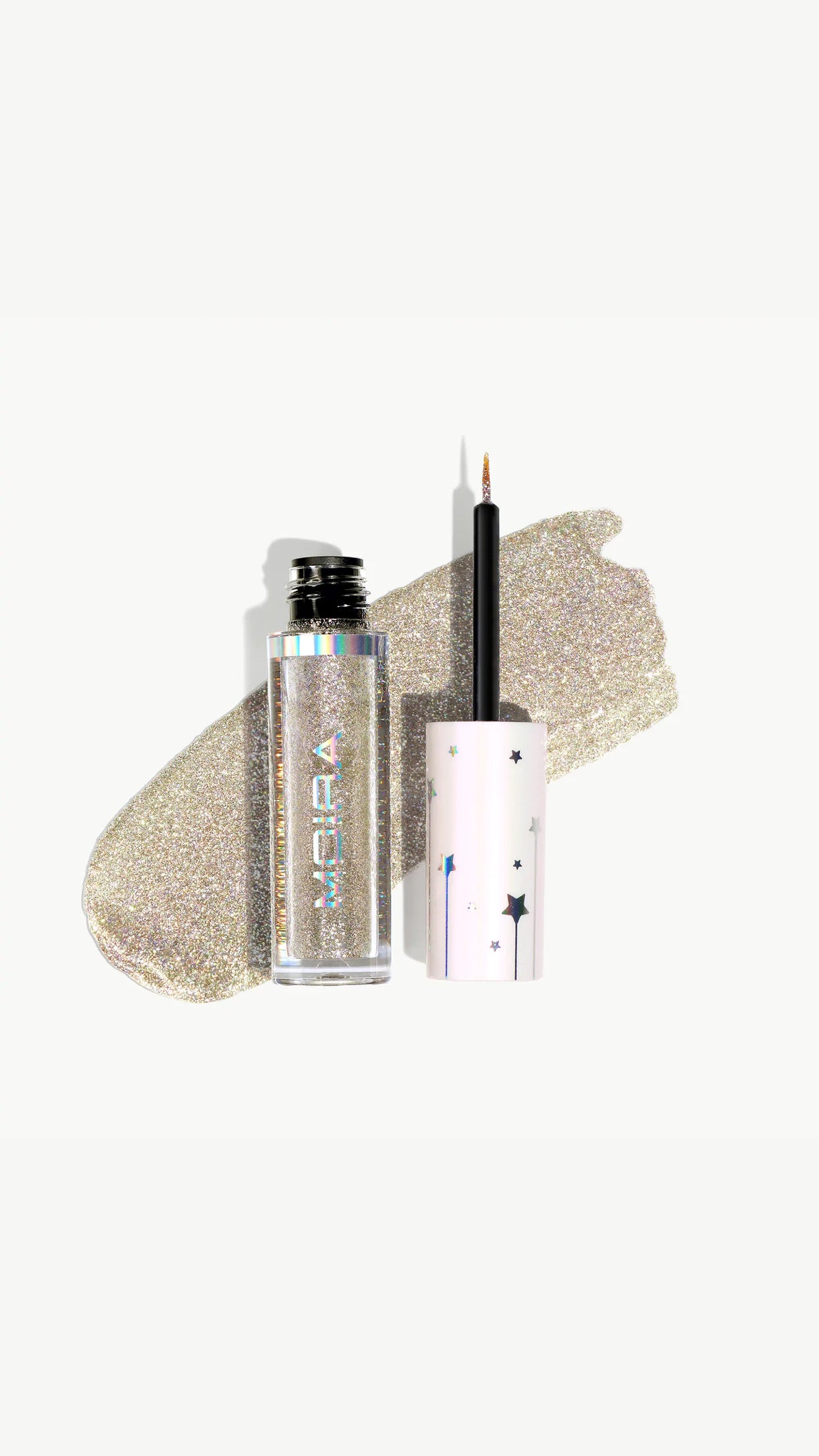 Delineador Liquído con Glitter 08 “Encanto de Plata”