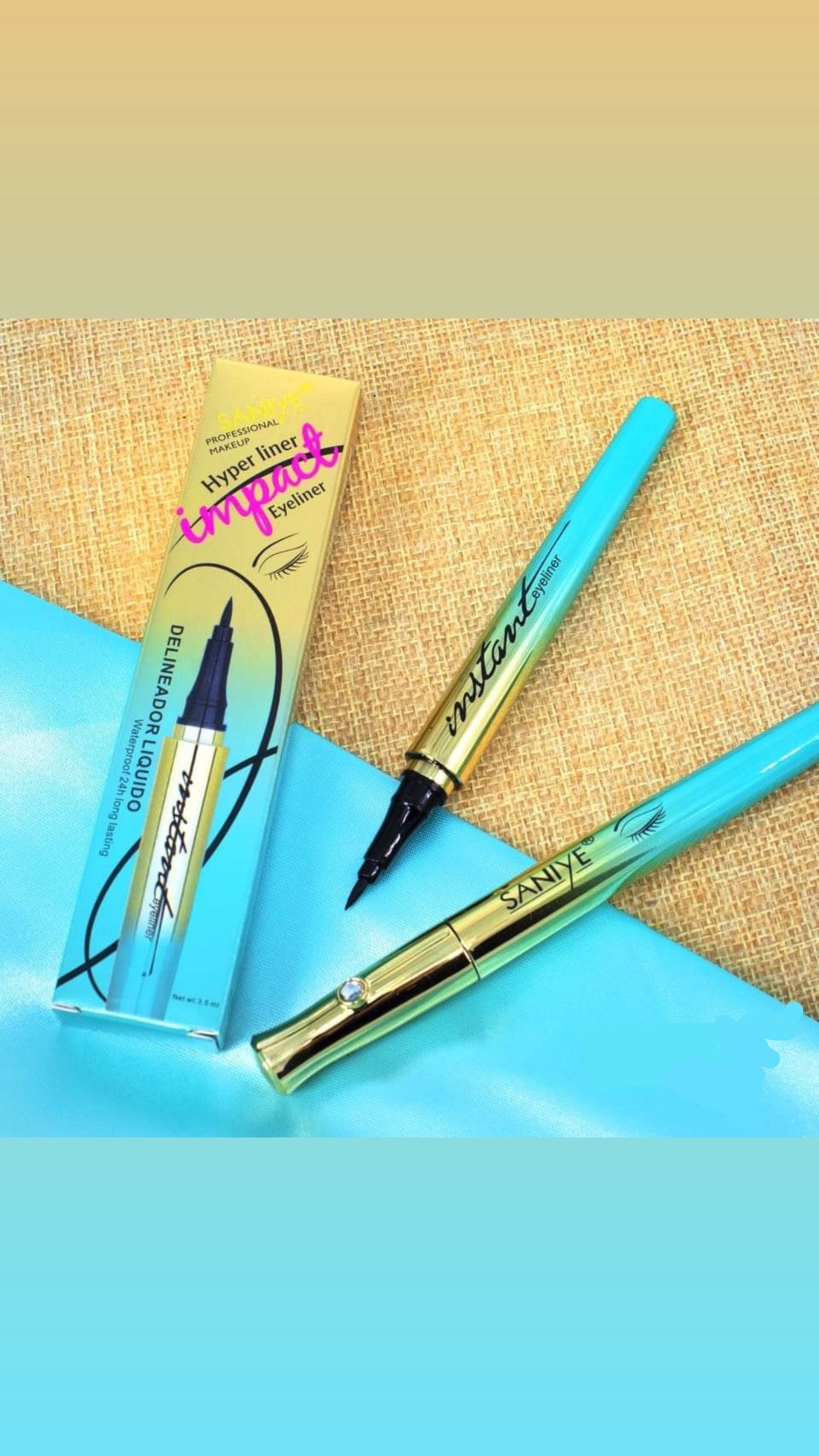 Delineador Negro Saniye