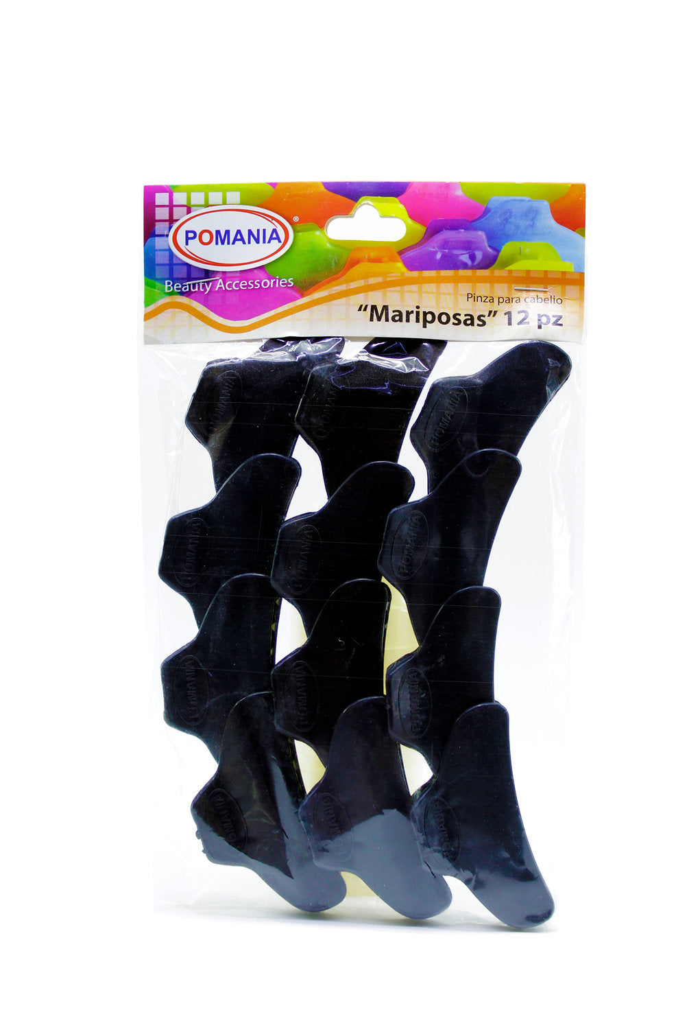 Pinzas para el Cabello (Negro)