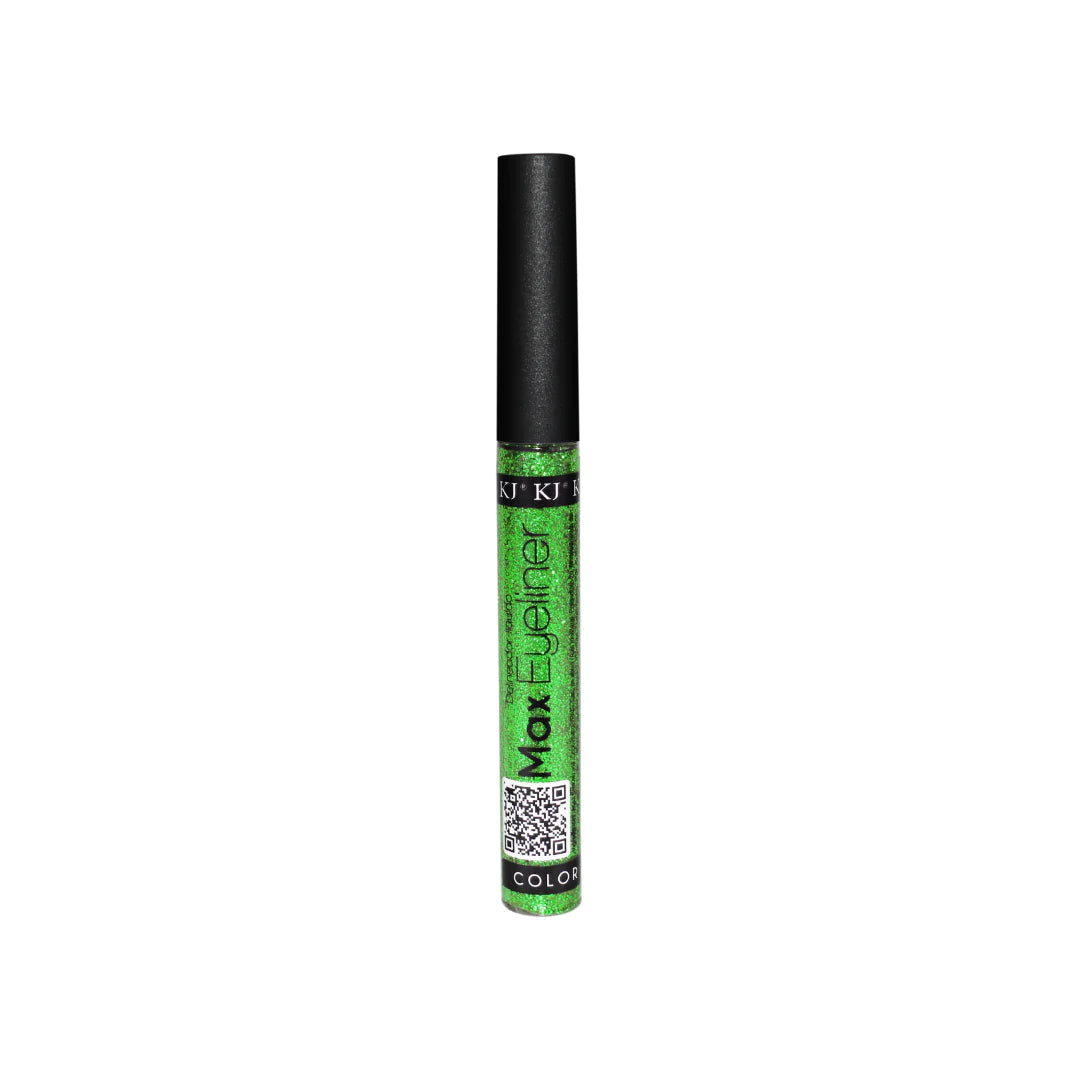 Delineador Liquido KJ "Glitter Verde" 938117